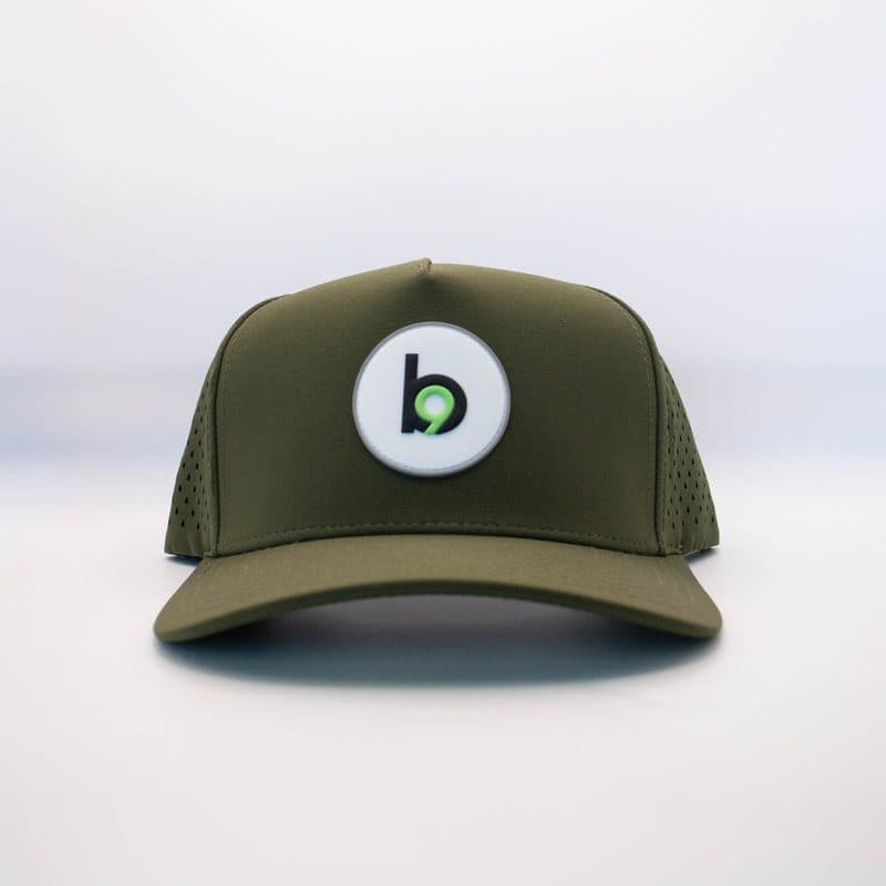Back Nine Performance Hat, olive
